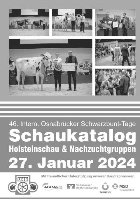 Katalog Holsteinschau und Nachzuchten